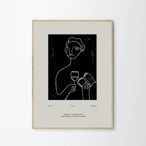 アートポスター SANDRA BLOMÉN MASCHINSKY／GENIUS（50cm×70cm）
