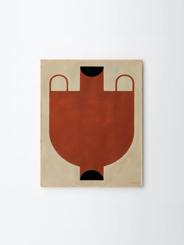 アートポスター Studio Paradissi／SILHOUETTE OF A VASE 06（40cm×50cm）